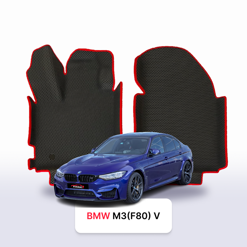Autokoberce EVA pro BMW M3(F80) 4 gen 2013-2019 r. SEDAN