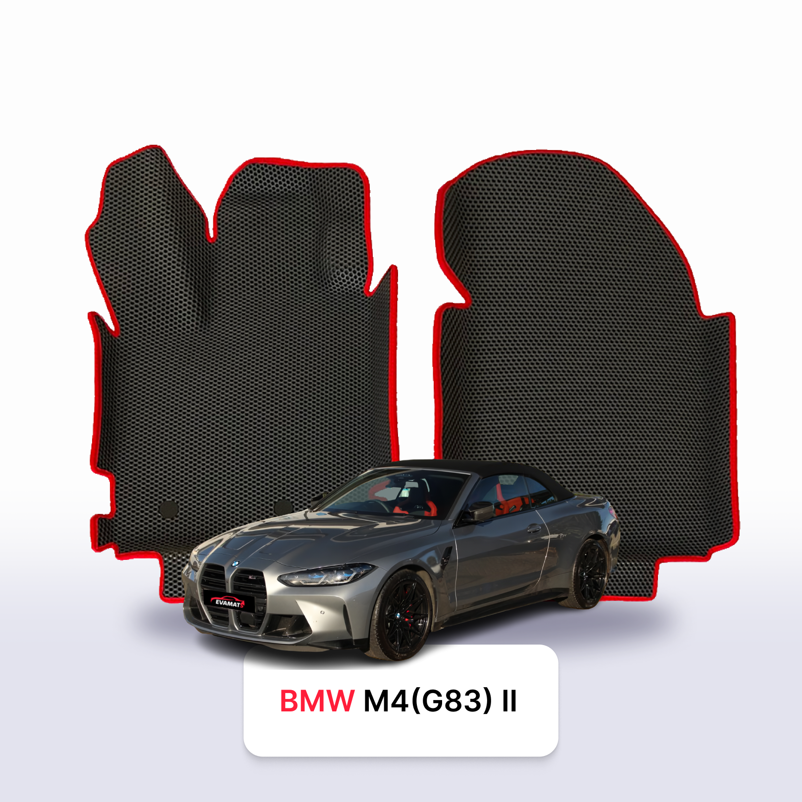 Autokoberce EVA pro BMW M4(G83) 2 gen 2020-2024 r. KABRIOLET
