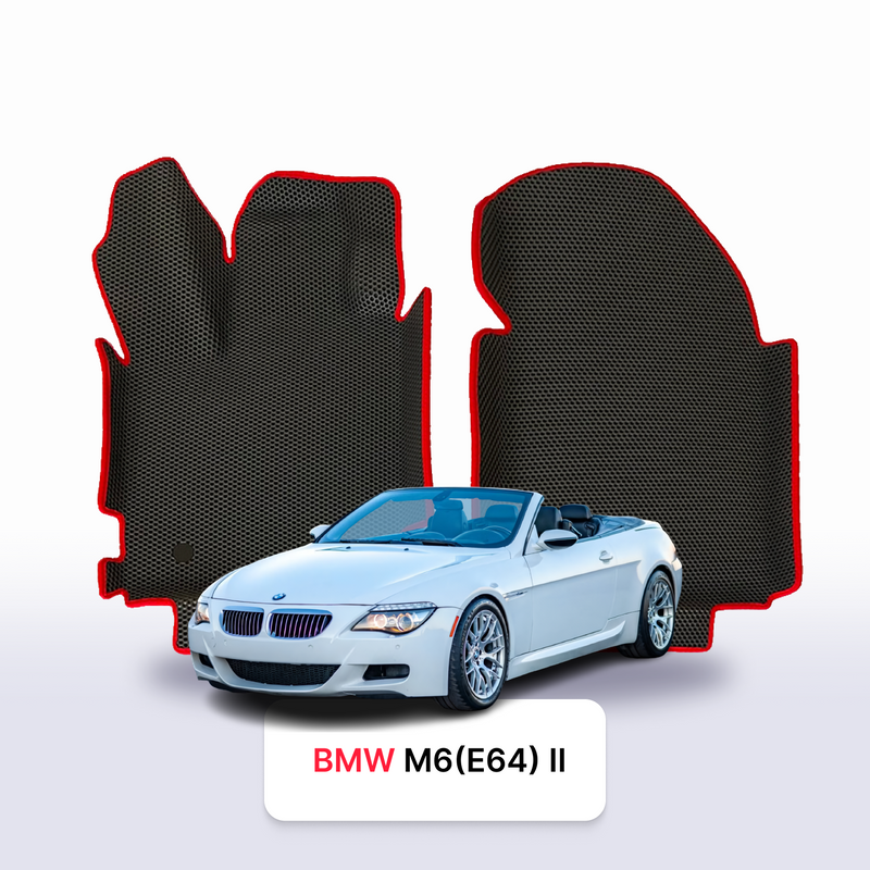 Autokoberce EVA pro BMW M6(E64) 2 gen 2005-2011 r. KABRIOLET