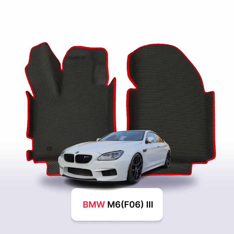Autokoberce EVA pro BMW M6(F06 Gran KUPÉ) 3 gen 2012-2019 r. SEDAN