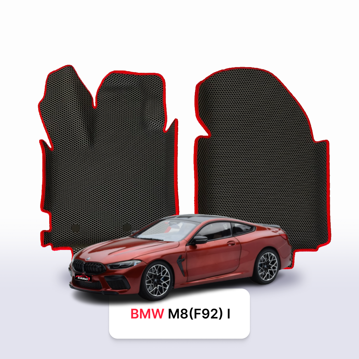 Autokoberce EVA pro BMW M8(F92) 1 gen 2019-2028 r. KUPÉ