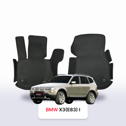 Autokoberce EVA pro BMW X3 (E83) 1 gen 2003-2010 r. SUV