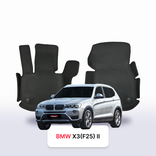 Autokoberce EVA pro BMW X3(F25) 2 gen 2010-2017 r. SUV