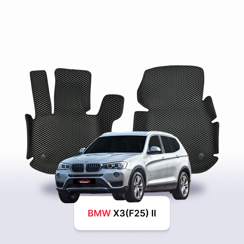 Autokoberce EVA pro BMW X3(F25) 2 gen 2010-2017 r. SUV