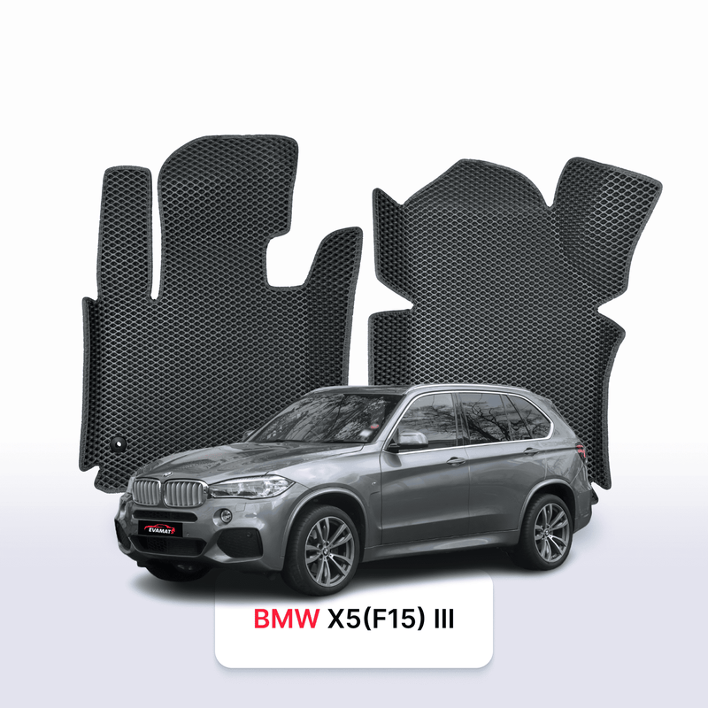 Autokoberce EVA pro BMW X5 (F15) 3 gen 2013-2018 r. SUV 7 míst