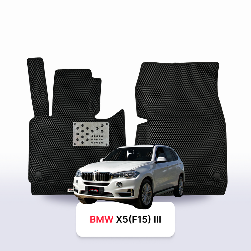 Autokoberce EVA pro BMW X5 (F15) 3 gen 2013-2018 r. SUV 5 míst