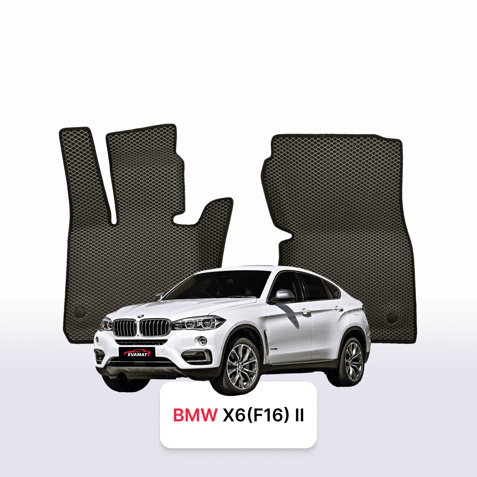 Autokoberce EVA pro BMW X6 (F16) 2 gen 2014-2019 r. SUV