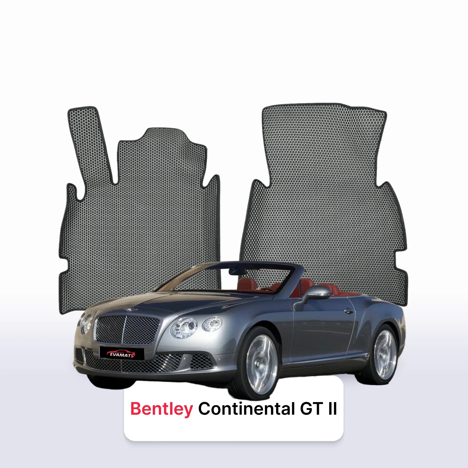 Autokoberce EVA pro Bentley Continental GT 2 gen 2011-2017 r. KABRIOLET