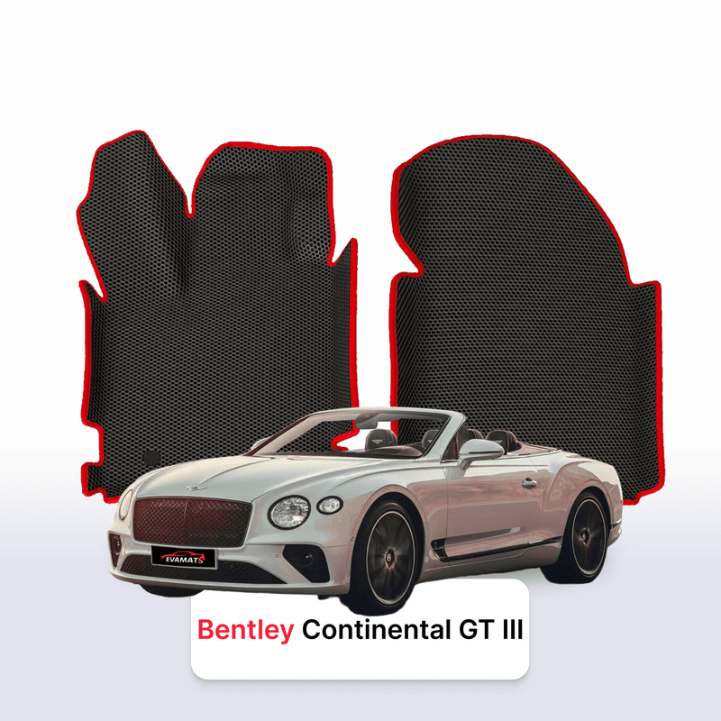 Autokoberce EVA pro Bentley Continental GT 3 gen 2017-2028  r. KABRIOLET