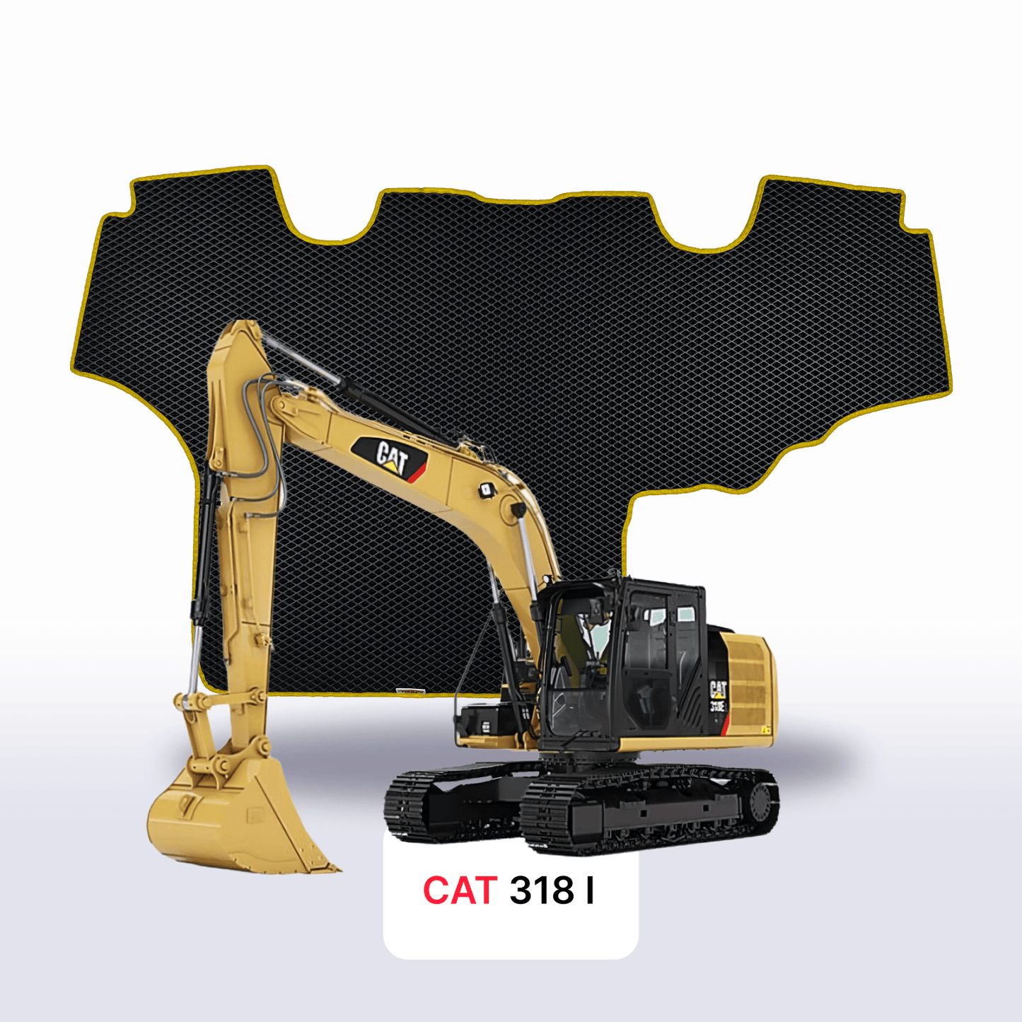 Autokoberce EVA pro CAT 318 1 gen 2007-2028 r. BAGR