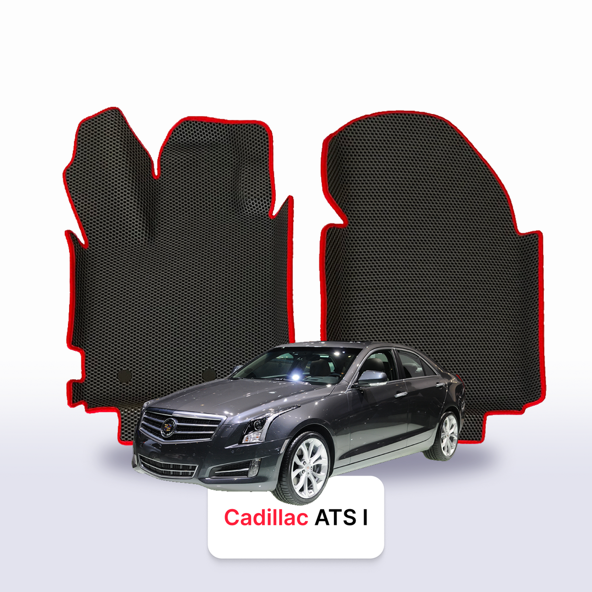Autokoberce EVA pro Cadillac ATS 1 gen 2012-2019 r. SEDAN