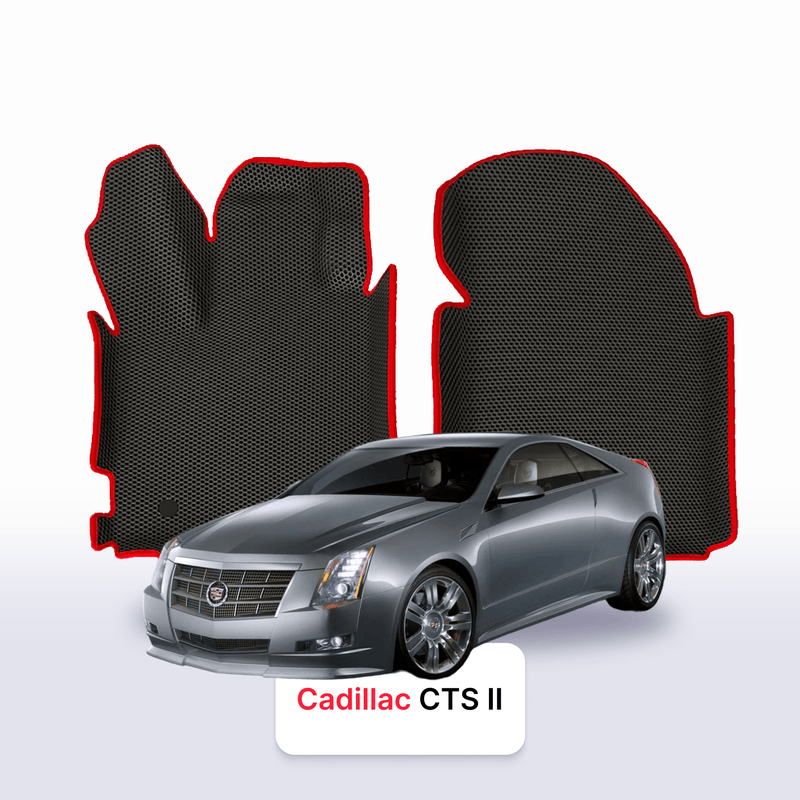 Autokoberce EVA pro Cadillac CTS 2 gen 2007-2014 r. KUPÉ