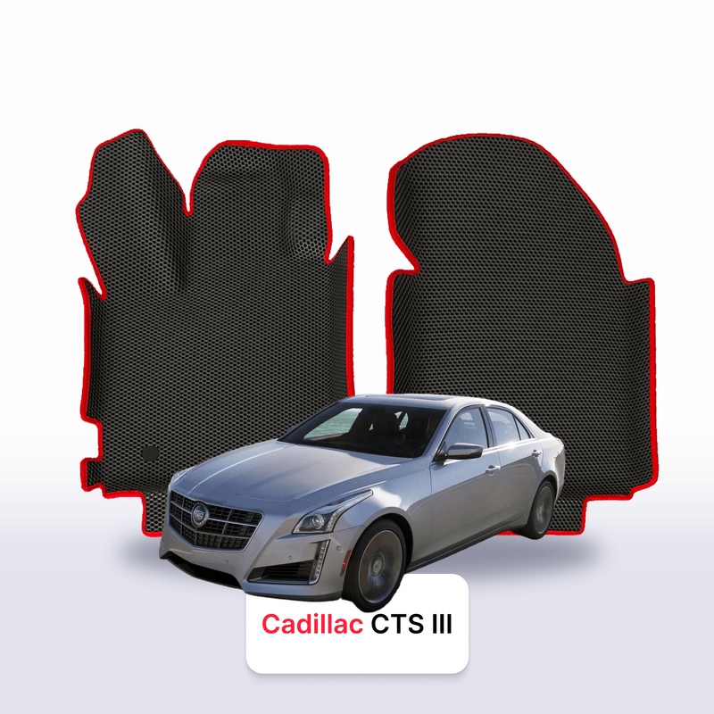 Autokoberce EVA pro Cadillac CTS 3 gen 2013-2019 r. SEDAN