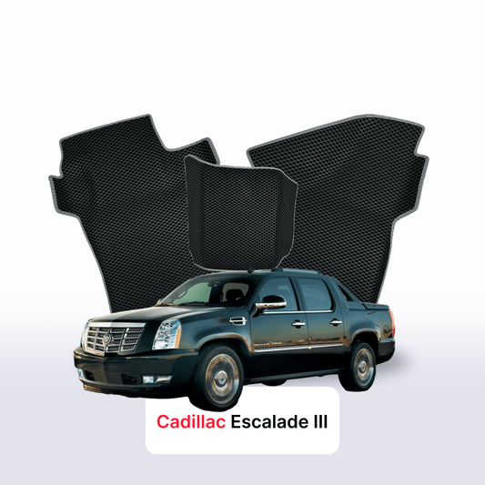 Autokoberce EVA pro Cadillac Escalade 3 gen 2006-2014 r. PICK-UP  dvojkabina
