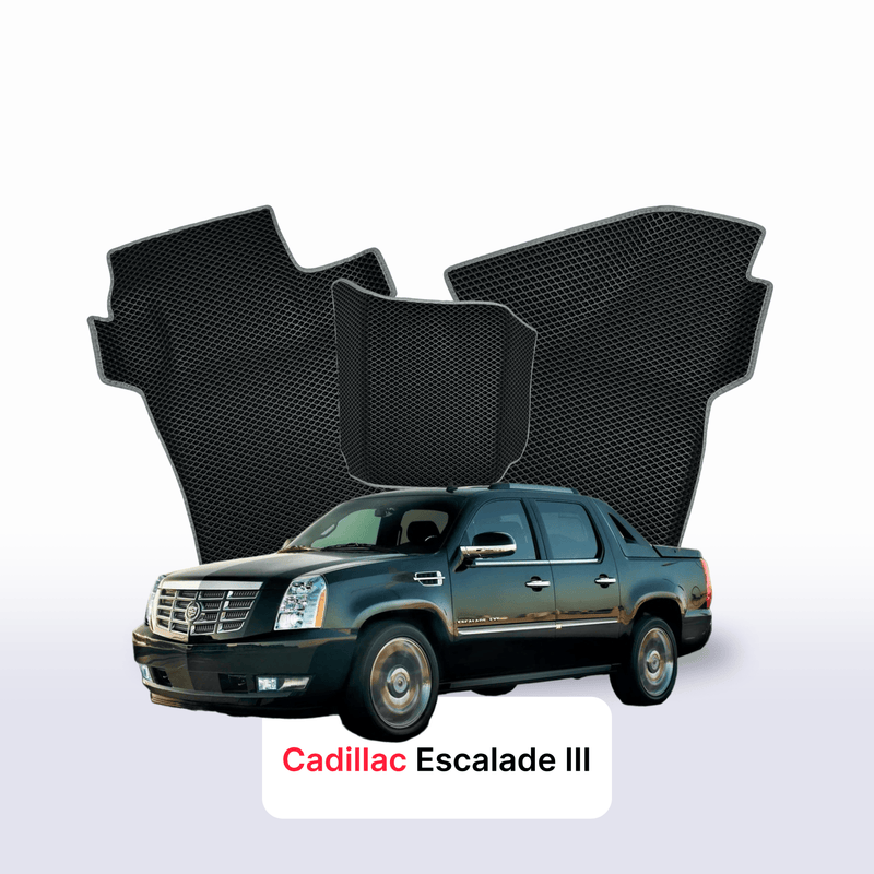 Autokoberce EVA pro Cadillac Escalade 3 gen 2006-2014 r. PICK-UP  dvojkabina
