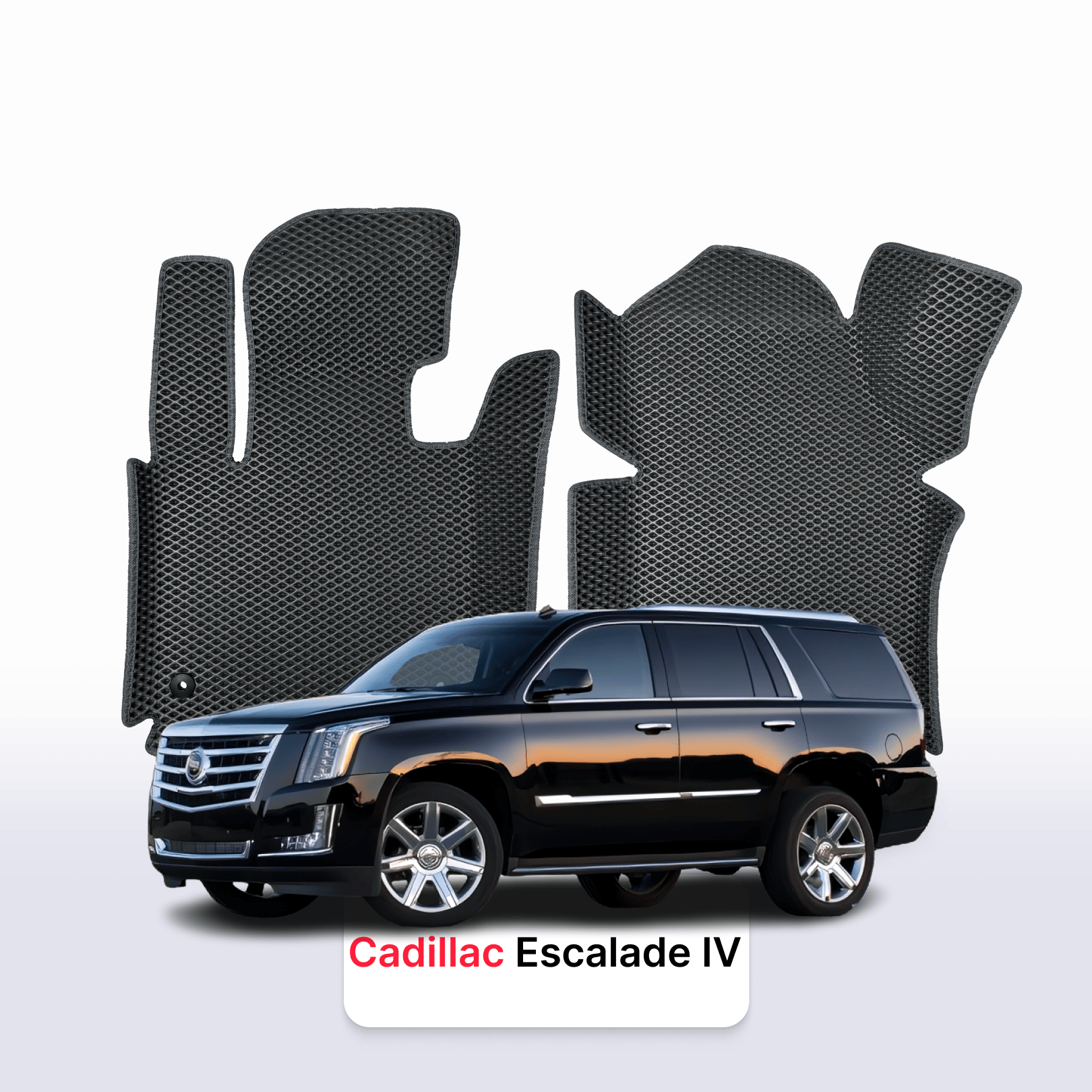 Autokoberce EVA pro Cadillac Escalade 4 gen 2014-2020 r. SUV
