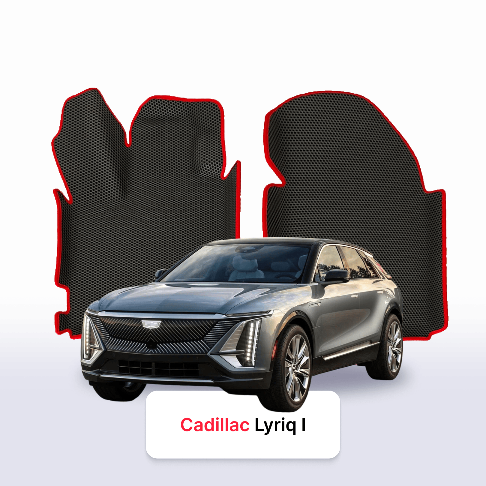 Autokoberce EVA pro Cadillac Lyriq 1 gen 2022-2028 r. Elektro SUV