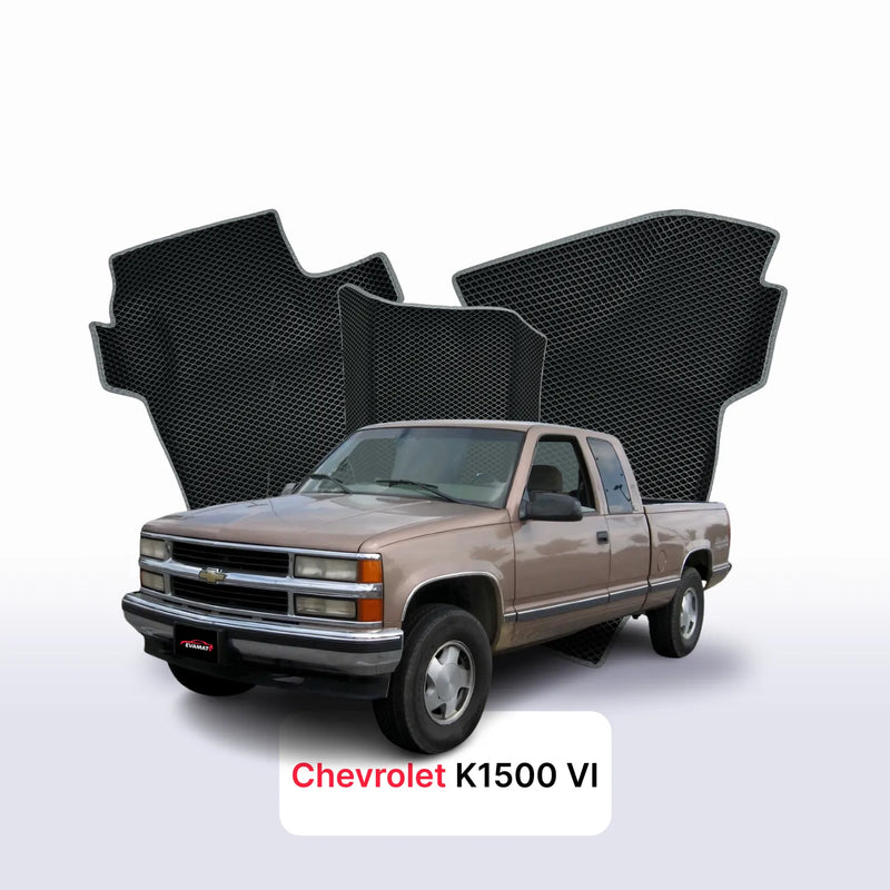 Autokoberce EVA pro Chevrolet K1500 4 gen 1988-2003 r. Pick-Up prodloužená kabina