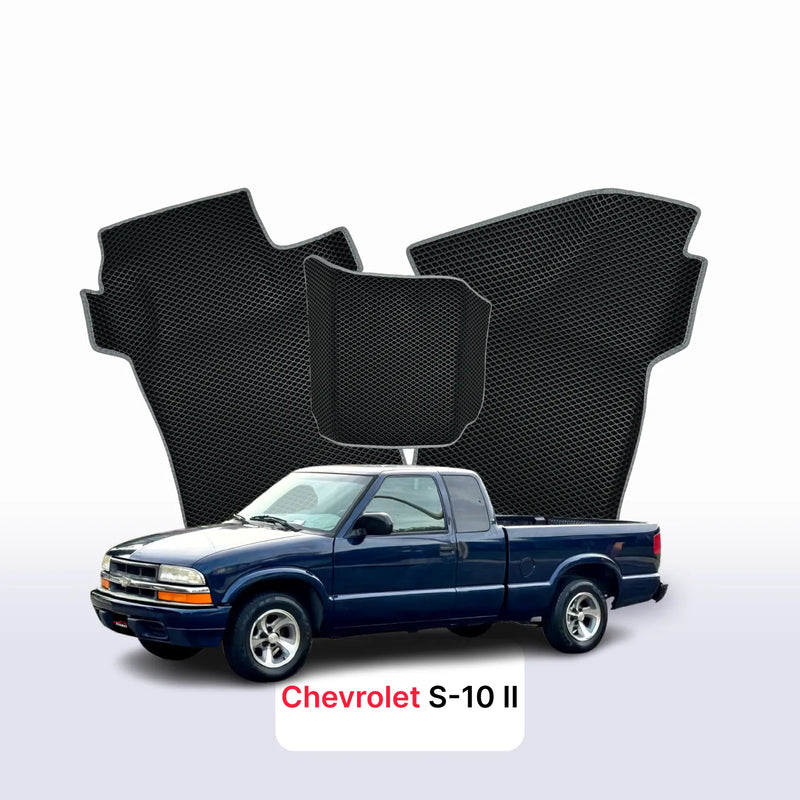 Autokoberce EVA pro Chevrolet S-10 2 gen 1993-2004 r. Pick-Up prodloužená kabina