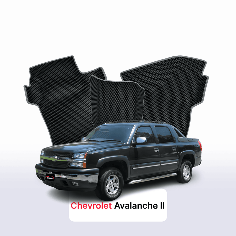 Autokoberce EVA pro Chevrolet Avalanche 2 gen 2006-2013 r. PICK-UP dvojkabina