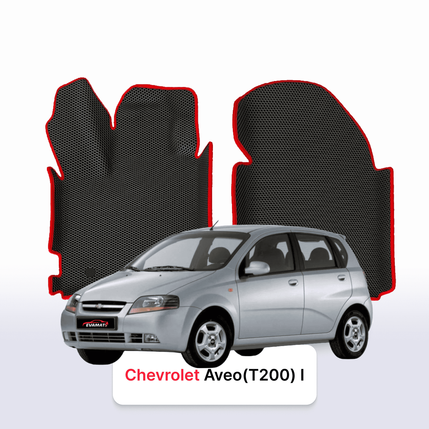 Autokoberce EVA pro Chevrolet Aveo(T200) 1 gen 2002-2011 r. HATCHBACK 5 dveří