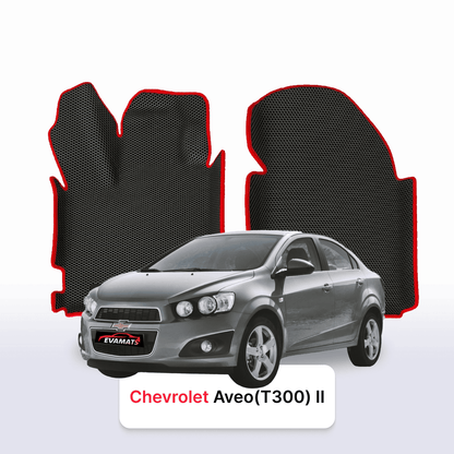 Autokoberce EVA pro Chevrolet Aveo(T300) 2 gen 2011-2020 r. SEDAN