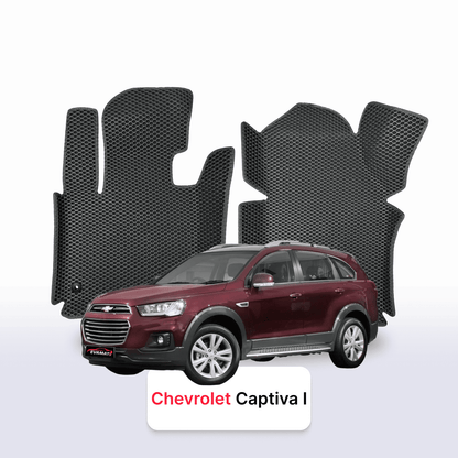 Autokoberce EVA pro Chevrolet Captiva 1 gen 2006-2018 r. SUV