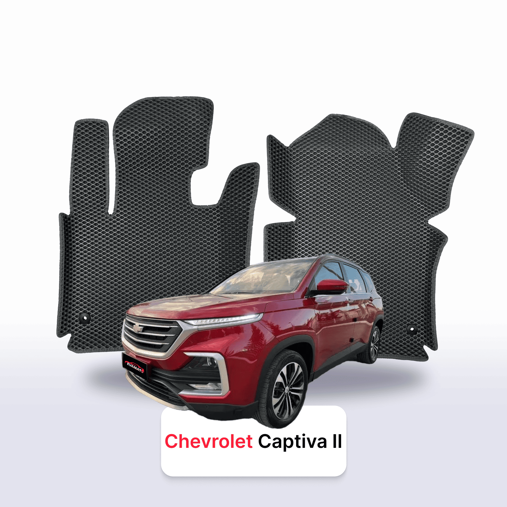 Autokoberce EVA pro Chevrolet Captiva 2 gen 2018-2028 r. SUV