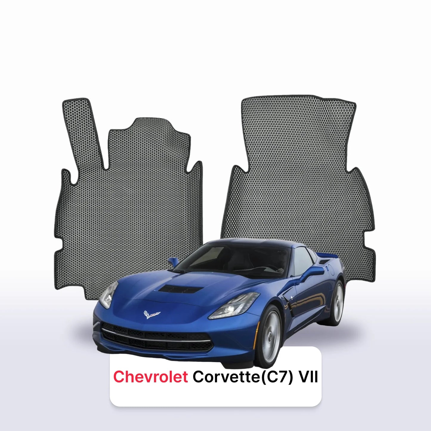 Autokoberce EVA pro Chevrolet Corvette(C7) 7 gen 2013-2019 r. KUPÉ