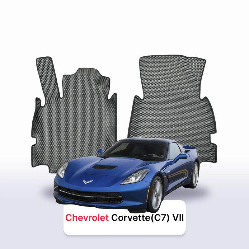 Autokoberce EVA pro Chevrolet Corvette(C7) 7 gen 2013-2019 r. KUPÉ