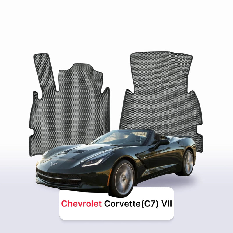 Autokoberce EVA pro Chevrolet Corvette(C7) 7 gen 2013-2019 r. KABRIOLET