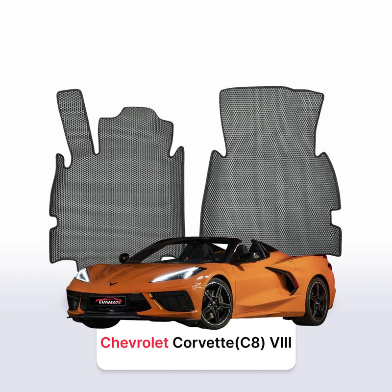 Autokoberce EVA pro Chevrolet Corvette(C8) 8 gen 2020-2028 r. KABRIOLET