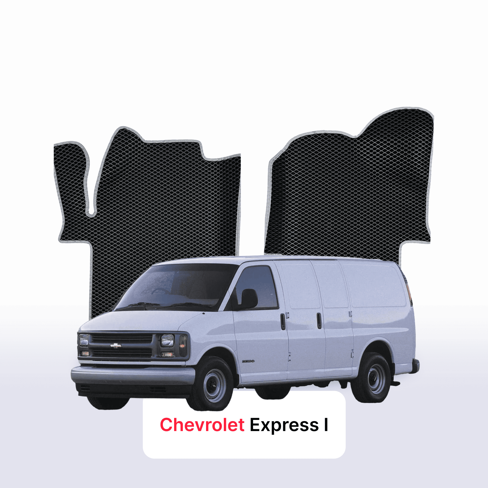 Autokoberce EVA pro Chevrolet Express 1 gen 1995-2002 r. DODÁVKA