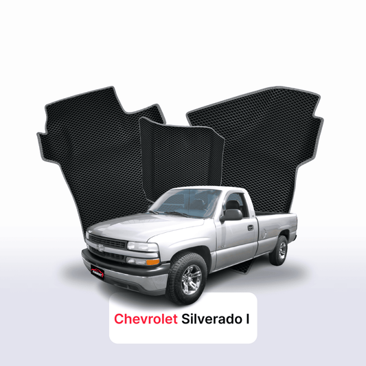 Autokoberce EVA pro Chevrolet Silverado(GMT800) 1 gen 1998-2007 r. PICK-UP jednokabina