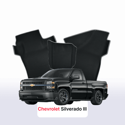 Autokoberce EVA pro Chevrolet Silverado(GMTK2XX) 3 gen 2013-2019 r. PICK-UP jednokabina