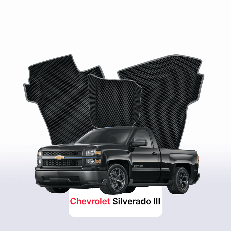Autokoberce EVA pro Chevrolet Silverado(GMTK2XX) 3 gen 2013-2019 r. PICK-UP jednokabina