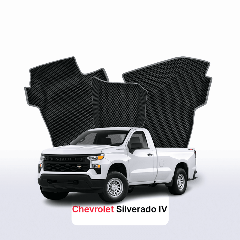Autokoberce EVA pro Chevrolet Silverado(T1XX) 4 gen 2019-2028 r. PICK-UP jednokabina