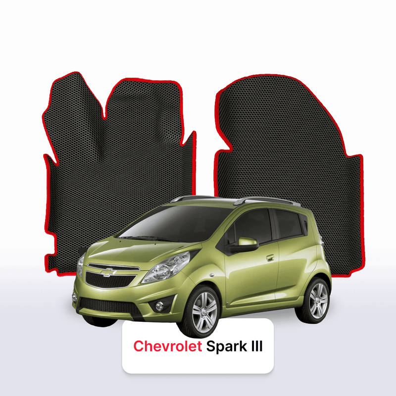 Autokoberce EVA pro Chevrolet Spark 3 gen 2009-2016 r. HATCHBACK 5 dveří
