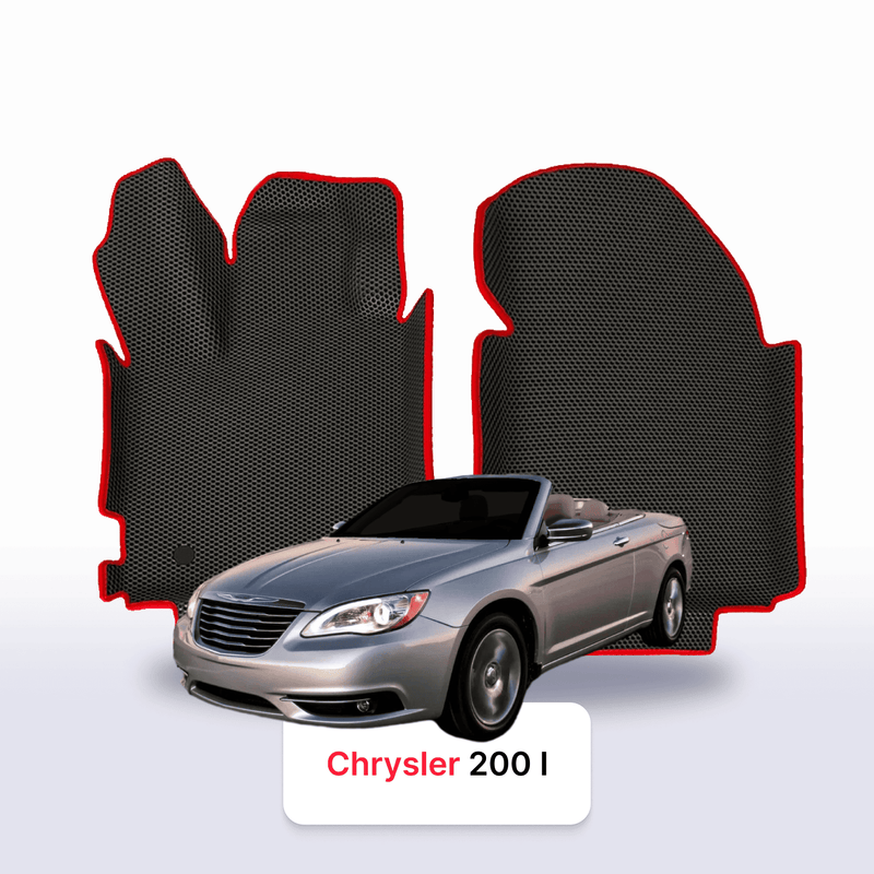 Autokoberce EVA pro Chrysler 200 1 gen 2010-2014 r. KABRIOLET