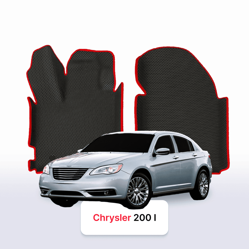 Autokoberce EVA pro Chrysler 200 1 gen 2010-2014 r. SEDAN