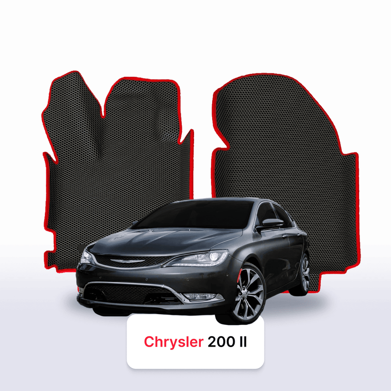Autokoberce EVA pro Chrysler 200 2 gen 2014-2017 r. SEDAN