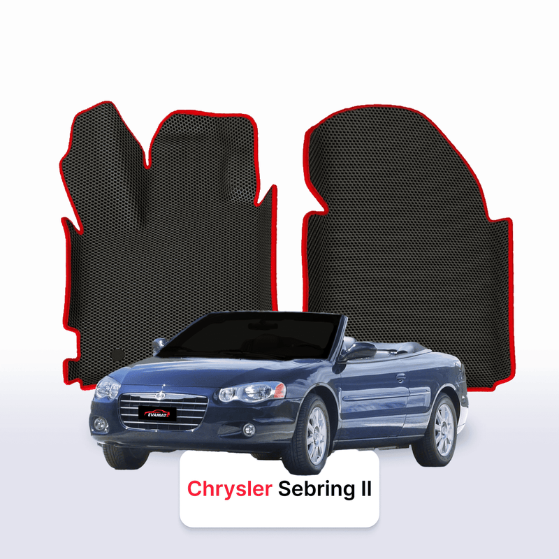 Autokoberce EVA pro Chrysler Sebring 2 gen 2000-2006 r. KABRIOLET