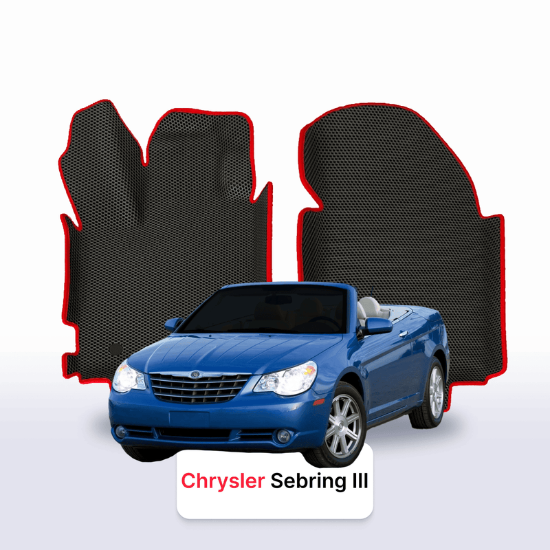 Autokoberce EVA pro Chrysler Sebring 3 gen 2006-2010 r. KABRIOLET