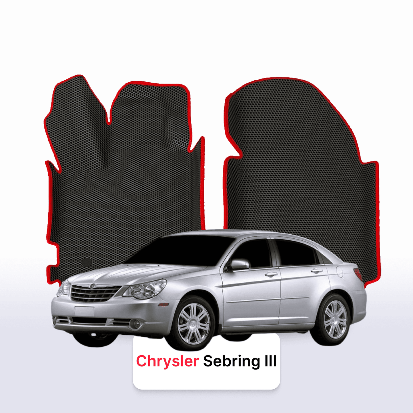 Autokoberce EVA pro Chrysler Sebring 3 gen 2006-2010 r. SEDAN