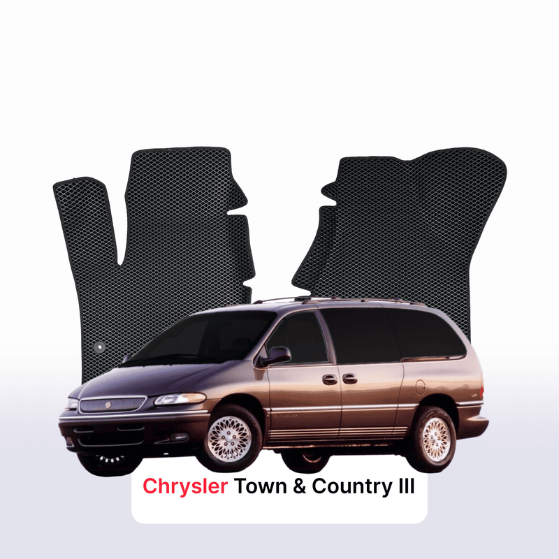 Autokoberce EVA pro Chrysler Town & Country 3 gen 1995-2000 r. MINIVAN