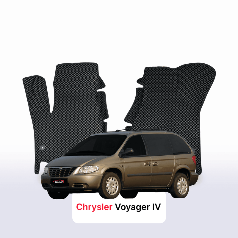 Autokoberce EVA pro Chrysler Voyager 4 gen 2000-2008 r. MINIVAN