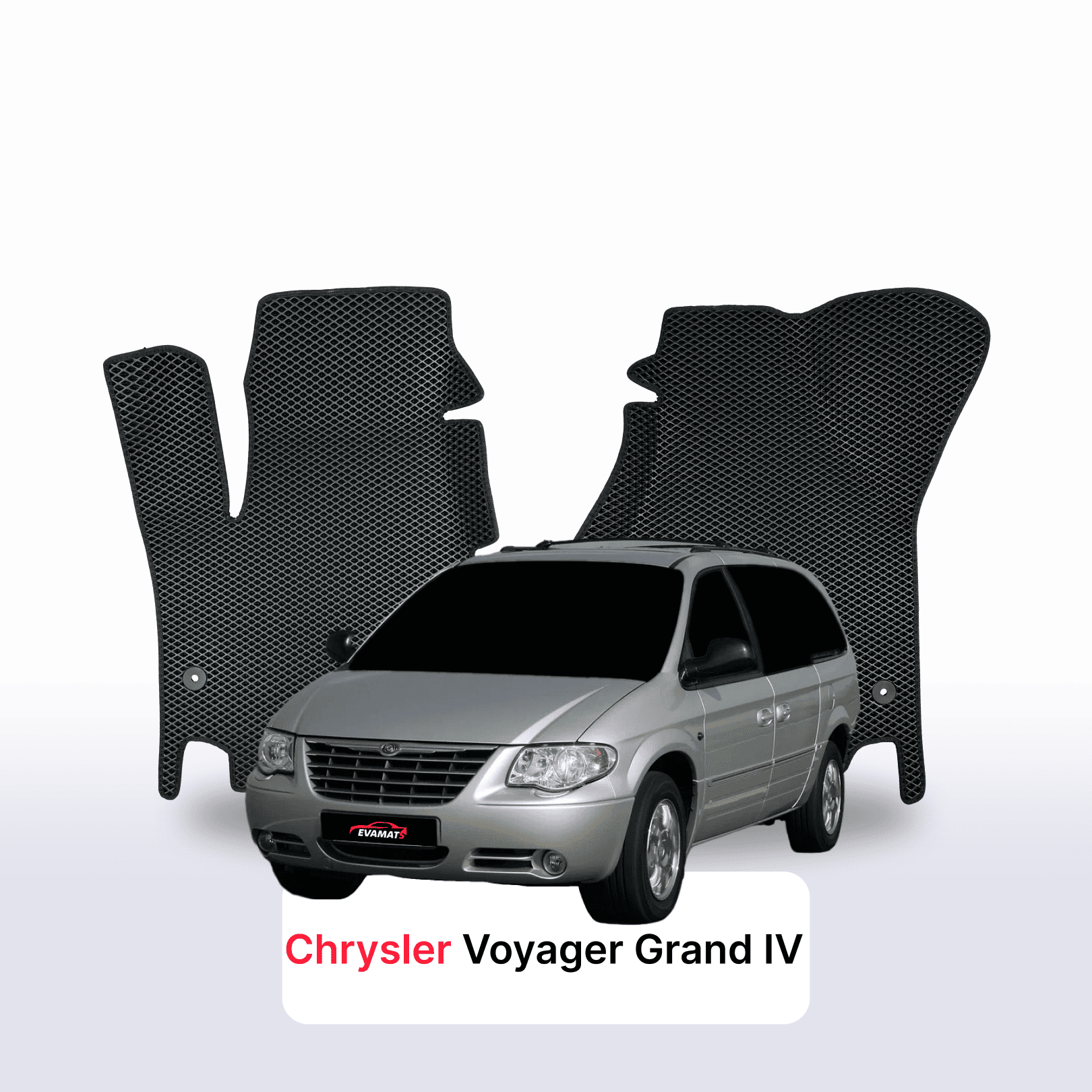 Autokoberce EVA pro Chrysler Grand Voyager 4 gen 2000-2008 r. MINIVAN