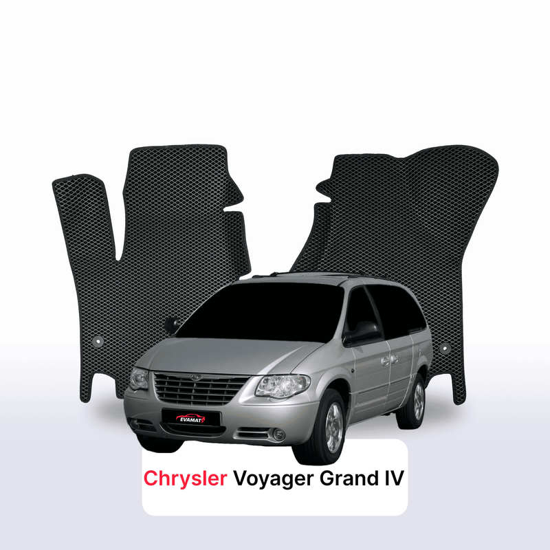 Autokoberce EVA pro Chrysler Grand Voyager 4 gen 2000-2008 r. MINIVAN