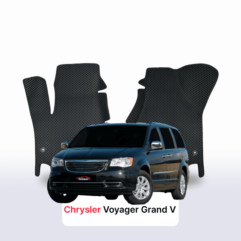 Autokoberce EVA pro Chrysler Voyager Grand 5 gen 2007-2016 r. MINIVAN