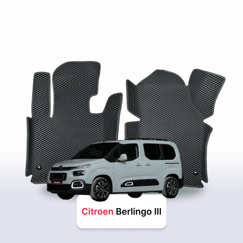 Autokoberce EVA pro Citroen Berlingo 3 gen 2018-2028 r. MINIVAN SHORT